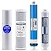 thumbnail image 3 of Smart Pack, Categories_Smart Pack Water Filters Reverse Osmosis Replacement Filter Set Ro Cartridges 4 Stage W 75 Gpd Membrane, 3 of 4