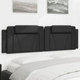 thumbnail image 1 of vidaXL Headboard Cushion Black 183 cm Faux Leather, 1 of 5