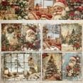 thumbnail image 2 of SunWMart Handmade Scrapbook Craft Paper A5 Size 16 Sheets Special Origami Paper for Card Making Junk Journal Photo Album Decor, 2 of 4