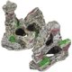 thumbnail image 5 of BRIGHTFUFU 2pcs Aquarium Decoración de rocas artificiales Fish Tank Mossy Small Mountain Model Cave Mountain Decor, 5 of 8
