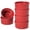 Red, variant on Ramekins 4 OZ Oven Safe, Creme Brulee Ramekins, Pudding Custard Cups Souffle Ramiken, Dipping Sauce Dishes, Ceramic Ramekin Bowls Set of 6, White