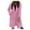 b Pink, variant on Women Western Blazers for Women Plus Size Fashion Women's Spring And Lapel Wool Solid Color Sleeve Wool Pocket Jacket