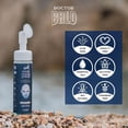 thumbnail image 3 of Beardburys Doctor Bald Shampoo for Bald Men, Sulphate & Paraben Free Scalp Cleanser with Aloe Vera, Witch Hazel & Mint, Anti-Itch, Oil Control, Hydrating, Patented Brush, 100% Vegan, 200ml, 3 of 5