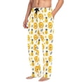 thumbnail image 6 of Lions Pineapples Mens Pajama Pants Cotton Elastic Waistband Lounge Sleep Pajama Bottoms Pj with Pocket, 6 of 7