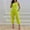Yellow, variant on Ichuanyi Womens Jumpsuits, Women's Jumpsuits Women's Overalls With Suspenders And Printing Casual Jumpsuit
