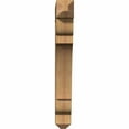 thumbnail image 2 of Ekena Millwork 5 1/2"W x 32"D x 44"H Olympic Craftsman Smooth Bracket, Western Red Cedar, 2 of 13
