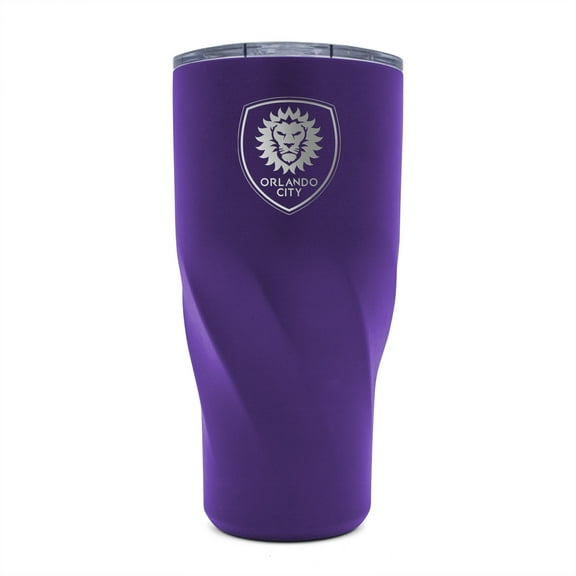 WinCraft Orlando City SC 30oz. Morgan Stainless Steel Tumbler