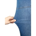 thumbnail image 3 of DOKOTOO Women's Wide Leg Jeans Trendy High Waist Stretchy Straight Leg Baggy Loose Denim Ankle Pants with Big Pockets (Plus Sizes Available), 3 of 9