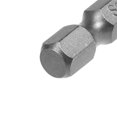 thumbnail image 4 of Unique Bargains 10pcs 100mm 1/4' Hex Shank T27 Magnetic Torx Head Security Screwdriver Bit S2, 4 of 4