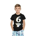 thumbnail image 2 of Piuwrlz 13 Years Teen Short T Shirt Sleeve Girls Black T-Shirt Crew Neck Cotton Shirt Top Black Size 13 Years, 2 of 8