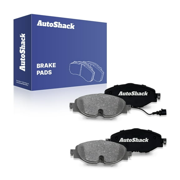 AutoShack Front or Rear Ceramic Brake Pad Set | Replacement for 2019-2025 Volkswagen Jetta | 4-PC