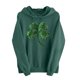 thumbnail image 2 of Uootdi Oversized St Patricks Day Hooded Sweatshirts for Women Irish Saint Pattys Shamrock Crewneck Long Sleeve Shirts Holiday Trendy Pullover Tops Gift, 2 of 6