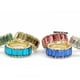 thumbnail image 5 of EeaseMX Anillos de color arcoíris, elegantes anillos para los dedos, anillos para mujer, decoración para los dedos, anillos de joyería, azul 8, 5 of 8