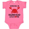 thumbnail image 3 of Inktastic Someone in Hilton Head Loves Me Boys or Girls Baby Bodysuit, 3 of 5