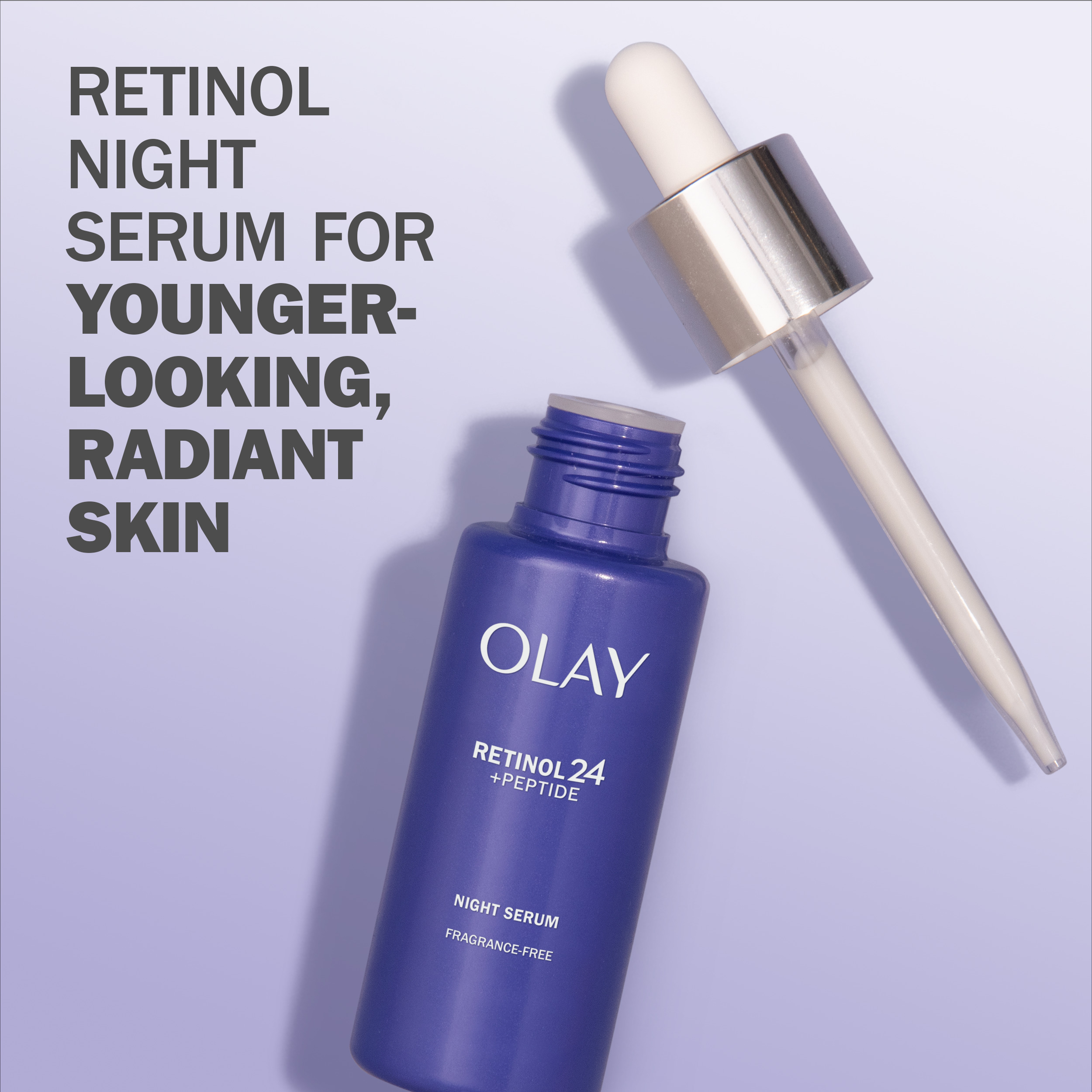 Olay Regenerist Retinol 24 Night Facial Serum, 1.3 oz photo 2