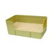 thumbnail image 3 of Caja de arena de conejo mascota caja de ropa de cama de baño para ratas de hámster animales pequeños verde, 3 of 8