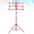 thumbnail image 3 of Masteelf Easels Holder Adjustable Song Stand Folding Music Stand 1pcs Red, 3 of 8