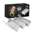 thumbnail image 2 of Griller's Choice Stainless Steel Taco Holder Set - 4 Pack Taco Shell Holder for 12 Tacos, Easy to Clean Taco Serving Platter, Perfect Taco Rack for Grillers and Griddle Users, 2 of 4