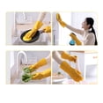thumbnail image 3 of Thin Waterproof Latex Gloves for Dishwashing Cleaning Slip Resistant Multi Functional, with Non Slip Design, 3 of 7