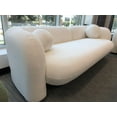 thumbnail image 2 of American Eagle Design AE3810-4S Ivory Fabric Extra Long Sofa, 2 of 3
