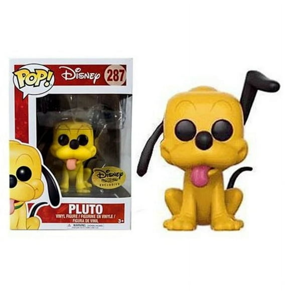 FUNKO POP 2020 New Cute Cartoon PLUTO 287# with Box Figure Toys Collection Model Acton Toy for Children Birthday Gift