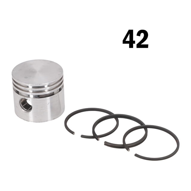Piston de Compresseur d'Air + Anneaux de Piston Pièces Accessoires de Pompe à Air 42mm