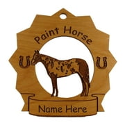 Paint Horse Ornament Personalized with Your Horse's Name 8206