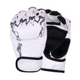 thumbnail image 4 of Mma Gloves Half Finger Boxing Fight Gloves for Sparring Punching Bag Adult, 4 of 8