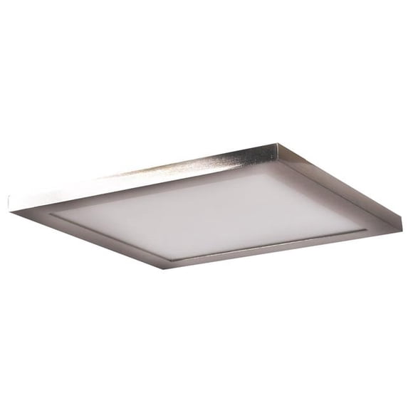 Access lighting 20814LEDD-BS-ACR Boxeur LED Carré à Montage Encastré 7.5 x 7.5 x 0.5 Po, Lentille en Acier Brossé et Acrylique