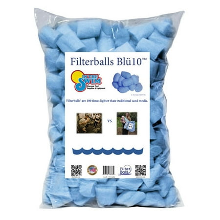 In The Swim FilterBalls  Advanced Replacement Sand Pool Filter Media - 1 (Best Sand For Swimming Pool Filter)
