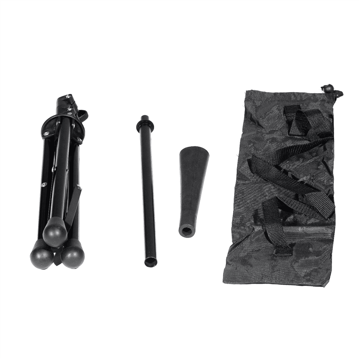 29.5In-45.3in Baseball Softball Batting Tee for Hitting Height Adjustable Practice Training Travel Tee Stand