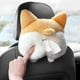 thumbnail image 5 of Suave y encantadora funda para caja de pañuelos con forma de Corgi, bolsa de almacenamiento creativa, bolsa colgante, caja de pañuelos, embalaje para el hogar del coche (amarillo), encantador cajón del coche, accesorios para el coche, decoración interior del coche oso de fresa Electrónica, 5 of 5