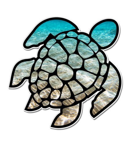 sea turtle vinyl decal sticker