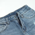 thumbnail image 5 of KIDSCOOL SPACE Baby Boys Jeans,Little Boy Elastic Band Inside Ripped Washed Soft Cotton Denim Pants, 5 of 5