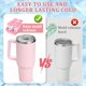 thumbnail image 3 of Tumbler Ice Mold Ice Cup Ice Cube Tray Tumbler Ice Cube Tray Silicone Ice Cube Tray with Lid for 40 oz Glass Large Ice Cube Mold for Chilled Beverages, 3 of 5