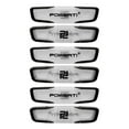 thumbnail image 1 of POWERTI Premium 6-Pack Tennis Racket Silicone Dampeners - Shock Absorbing, Non-Slip, Arm Protection (Black/Orange/Blue), 1 of 6