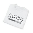 thumbnail image 5 of Adulting Please Wait, Gildan Unisex Softstyle T-Shirt, Graphic Tee, S-3XL, 5 of 6