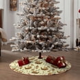 thumbnail image 5 of Salouo Snail With Mushrooms Christmas Tree Skirt 48" Farmhouse Christmas Decorations Snowman Xmas Tree Skirt Tree Mat for Holiday Party Decor, 5 of 8