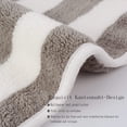 thumbnail image 2 of Toalla de baño de Microfibra Tamaño Grande Toalla de Sauna Ultra Suave y Muy absorbente 70 x 140 cm Toallas de baño Toalla de Sauna Gruesa Juego de 2 Gris, 2 of 5