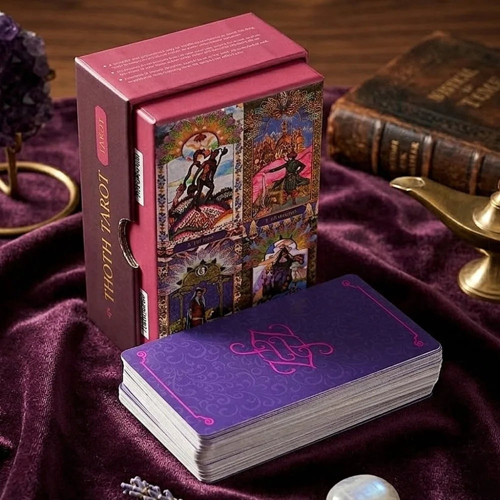 La Muci Baroque Gold Foil Tarot Deck Cards with Guide book for