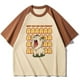 thumbnail image 1 of Camiseta de cabra gritón para mujer, ropa urbana harajuku, camiseta manga, ropa de anime divertida para mujer, 1 of 5