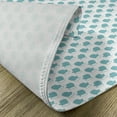thumbnail image 5 of Ambesonne Turquoise Place Mats Set of 4, Winter Snow Gloves, Standard Size, White and Pale Blue, 5 of 6