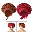 thumbnail image 1 of Turbante Trenzado , Cubierta de Pelo Trenzado, Bufanda para La Cabeza, Accesorios para El Cabello para Mujer, Boda+Turbante Trenzado , , EstiloF Hugo turbante africano, 1 of 10