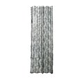 thumbnail image 1 of Cortina de red de la barra de la barra de voiles Paneles Voile Paneles de privacidad Pantalla de vara de bolsillo Floral para la decoración del patio Negro 100x150cm, 1 of 9