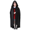thumbnail image 1 of Disfraz de Caperucita Roja para niños, capa con capucha de cuerpo entero para Halloween y fiestas de disfraces, 1 of 6