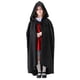 thumbnail image 1 of De Disfraz de Caperucita Roja para niños, capa con capucha de cuerpo entero para Halloween y fiestas de disfraces, 1 of 6