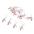 thumbnail image 4 of 20 anzuelos de s duraderos, anzuelo de calamar con púas , señuelos para atar moscas 15x13mm shamjiam Gancho agudo vestido, 4 of 9