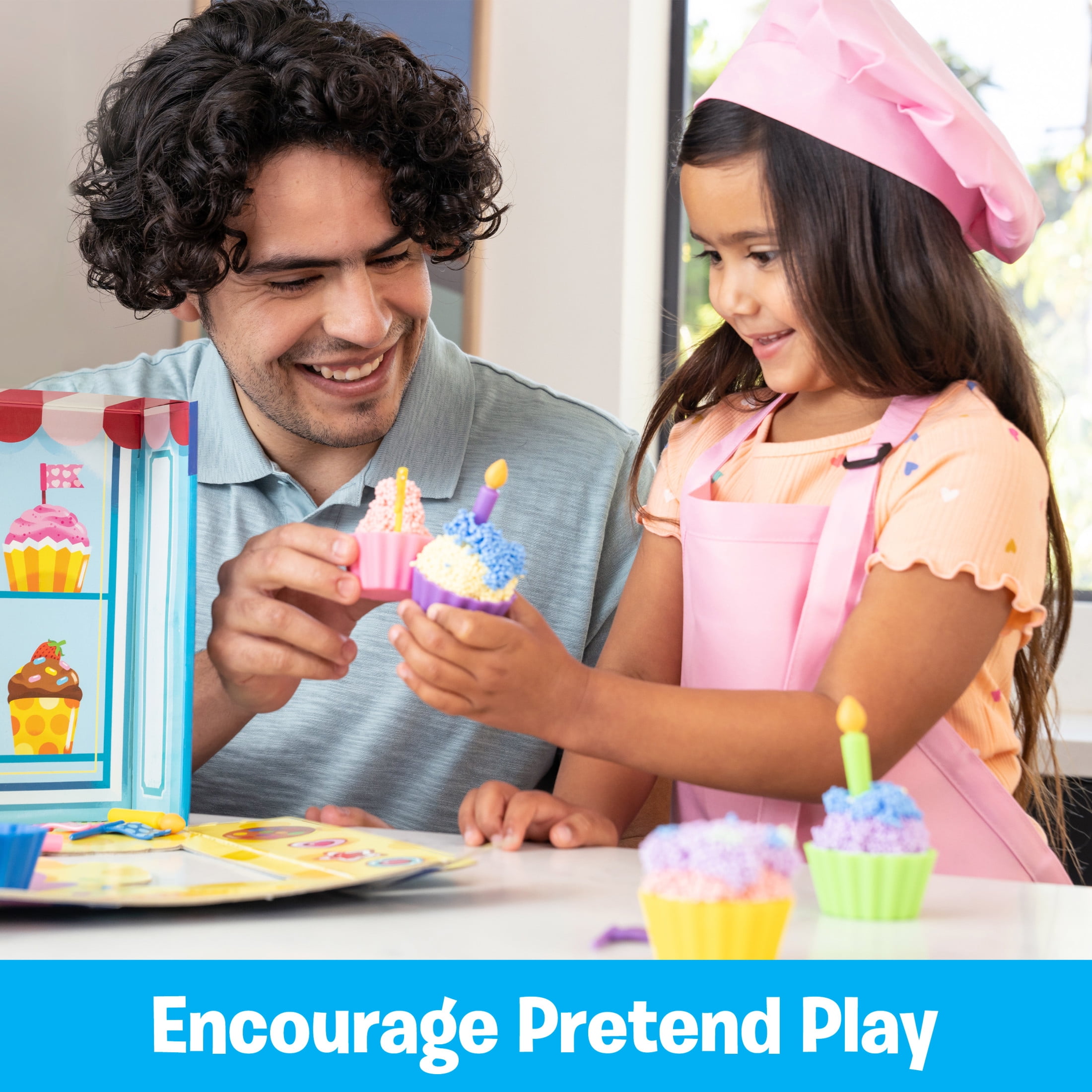 Educational Insights Playfoam Cupcake Cafe, Sensory Activity Set, Kids Ages 3 and up