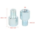 thumbnail image 3 of 2pcs 8mm RH to 10mm RH Rearview Mirrors Reverse Adapter Screws Bolt for Motorcycle Bike E-bike, 3 of 6