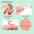thumbnail image 3 of 1 Pcs Microfiber Hair Towel,Super Absorbent Quick Dry Hair Turban for Drying Curly, Long & Thick Hair ,Non-Frizz Hair Wraps (Watermelon red), 3 of 5